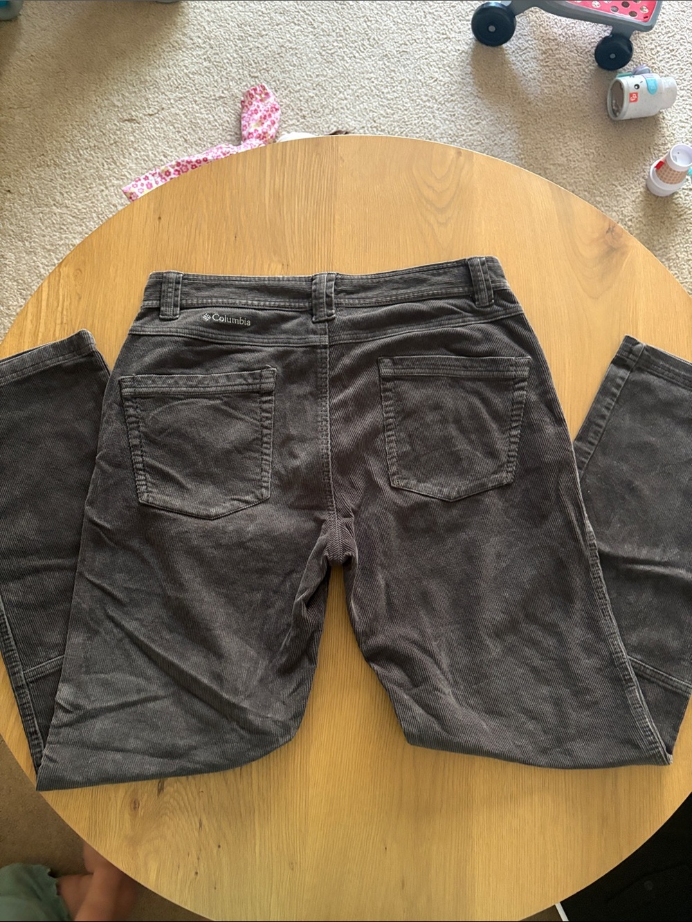 Men’s Columbia Charcoal Corduroy Pants
